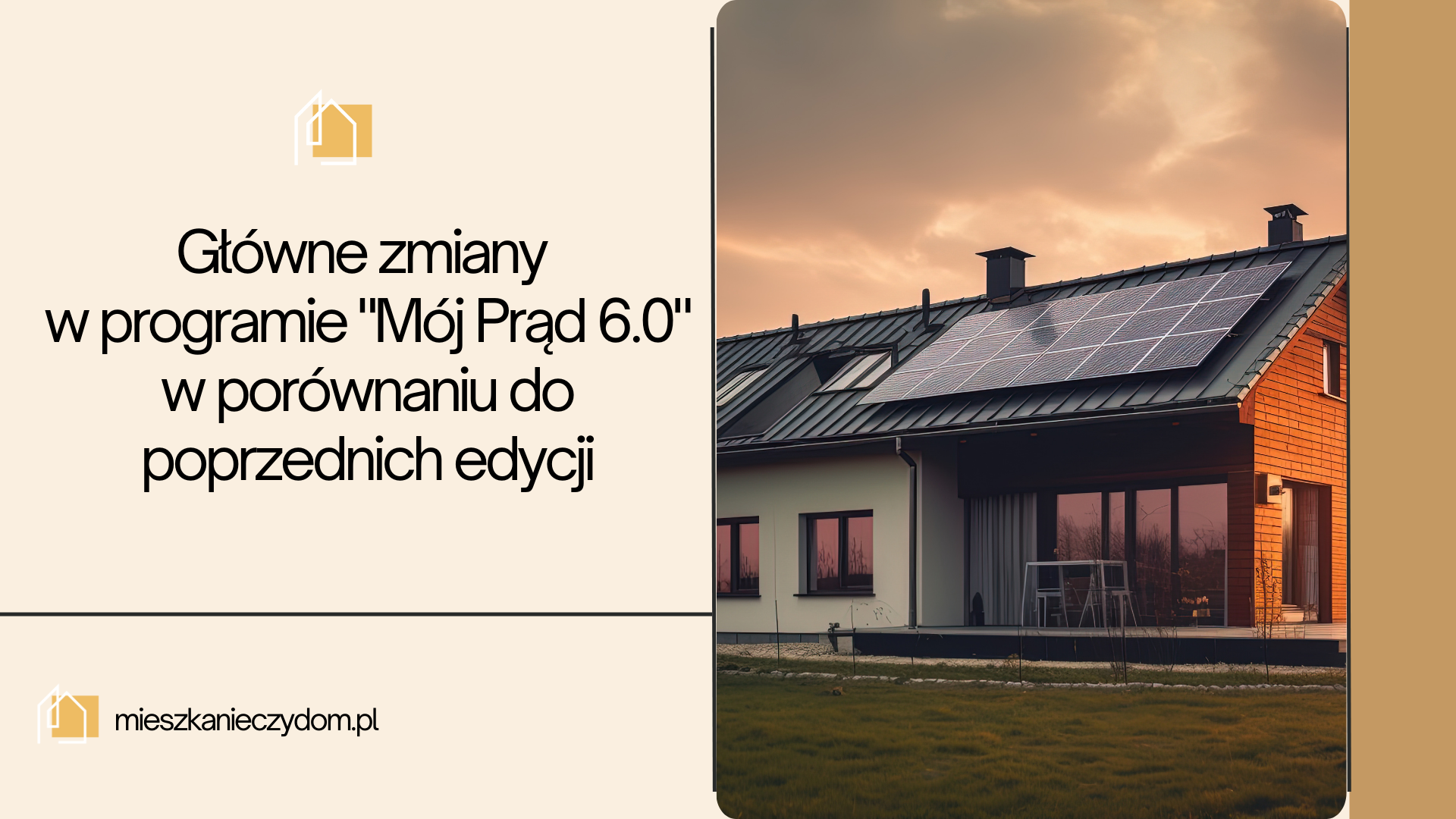 Główne zmiany w programie "Mój Prąd 6.0" w porównaniu do poprzednich edycji
